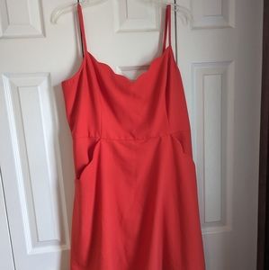 Market & spruce Mini V- neck dress